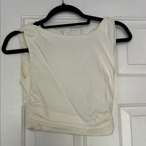 Elegant Cream Women's Top